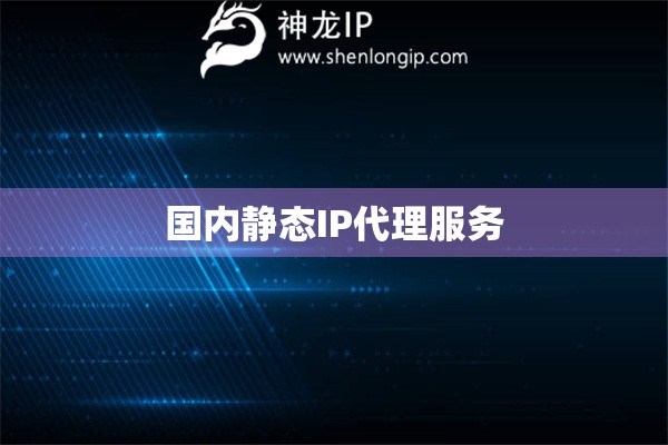 國內(nèi)靜態(tài)IP代理服務(wù)
