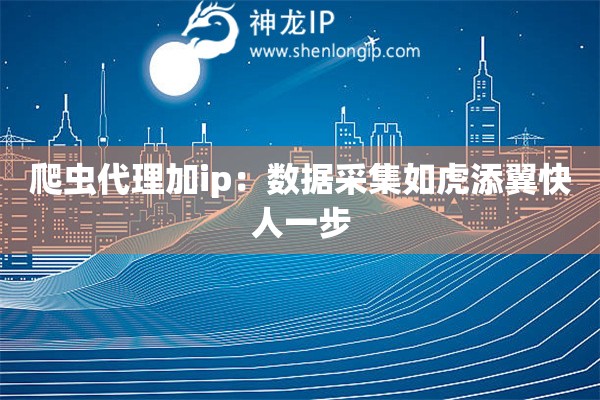 爬蟲代理加ip：數據采集如虎添翼快人一步