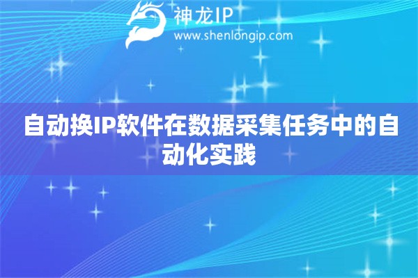 自動換IP軟件在數據采集任務中的自動化實踐