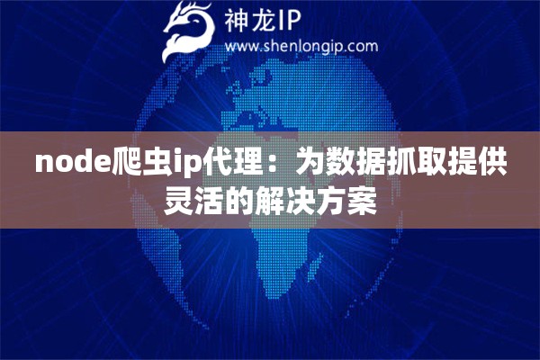 node爬蟲ip代理：為數據抓取提供靈活的解決方案