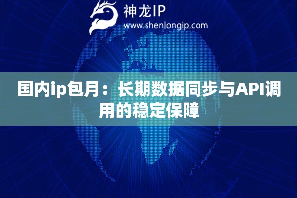 國內ip包月：長期數據同步與API調用的穩定保障