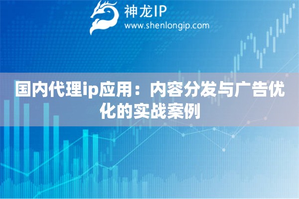 國內代理ip應用：內容分發與廣告優化的實戰案例