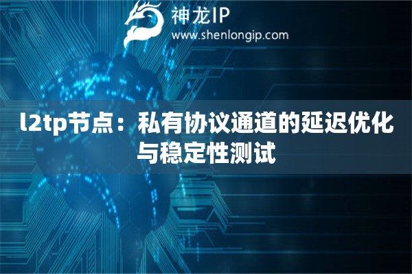 l2tp節(jié)點(diǎn)：私有協(xié)議通道的延遲優(yōu)化與穩(wěn)定性測試