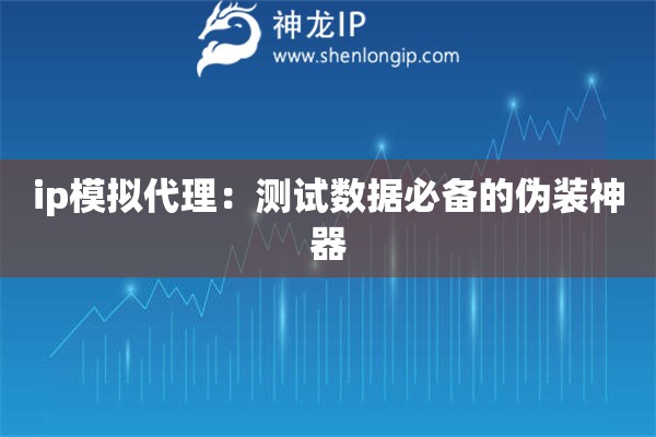 ip模擬代理：測試數(shù)據(jù)必備的偽裝神器
