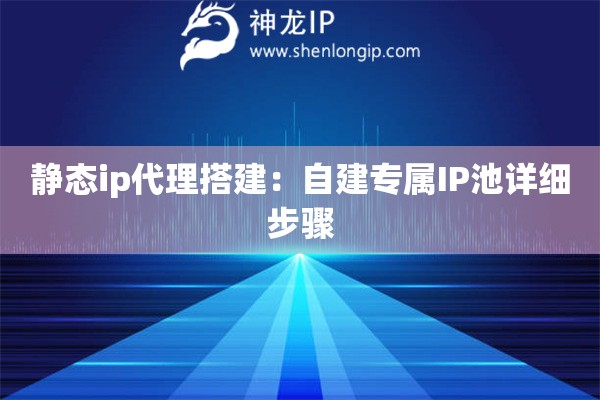 靜態(tài)ip代理搭建：自建專(zhuān)屬I(mǎi)P池詳細(xì)步驟