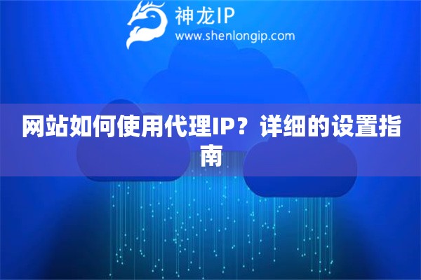 網站如何使用代理IP？詳細的設置指南